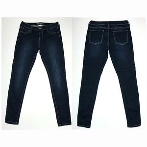 Decree 9 Faded Dark Wash Skinny Jeans 30x31 GUC